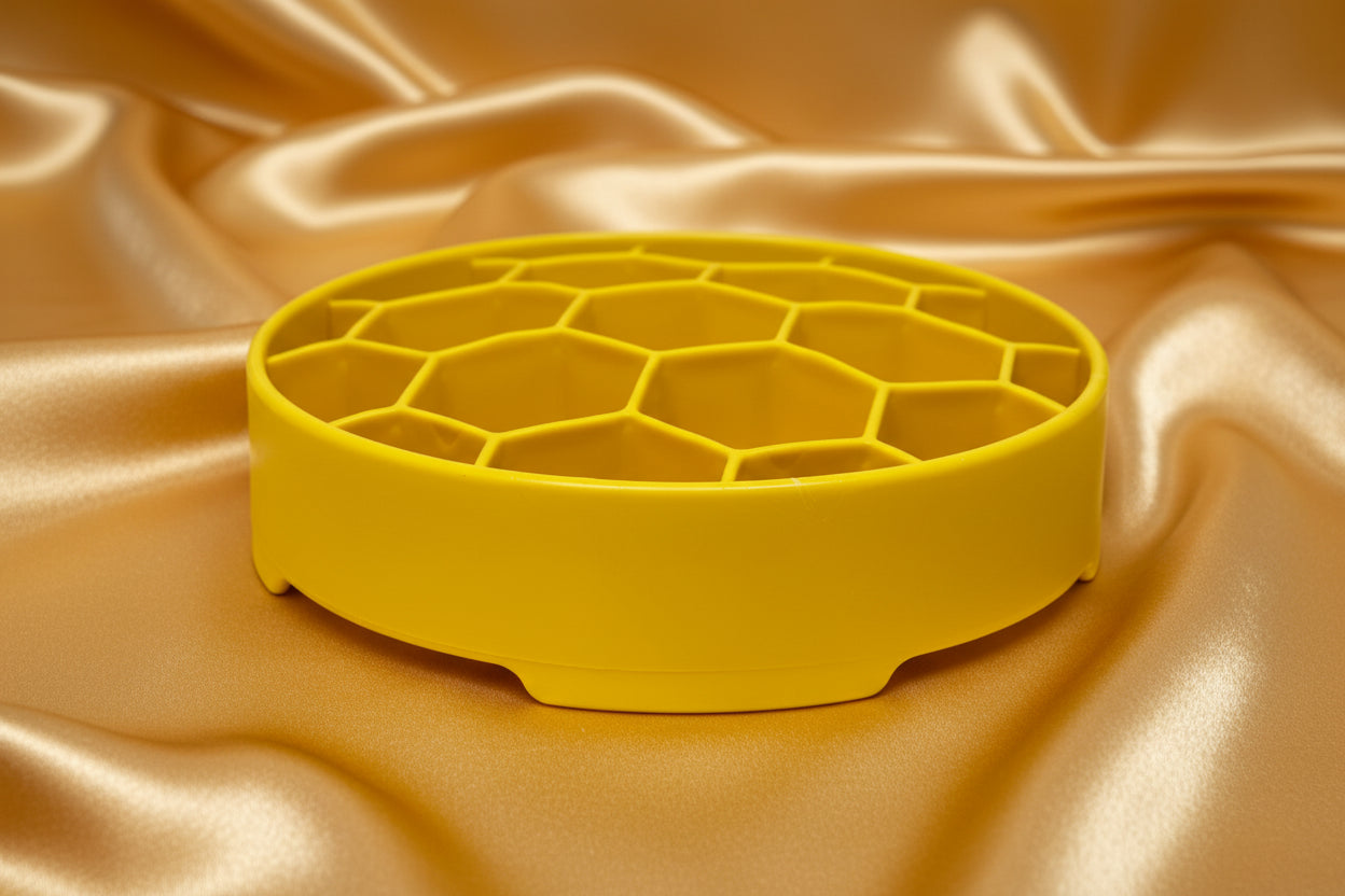 Enrichment slow feeder Honeycomb Dog Bowl