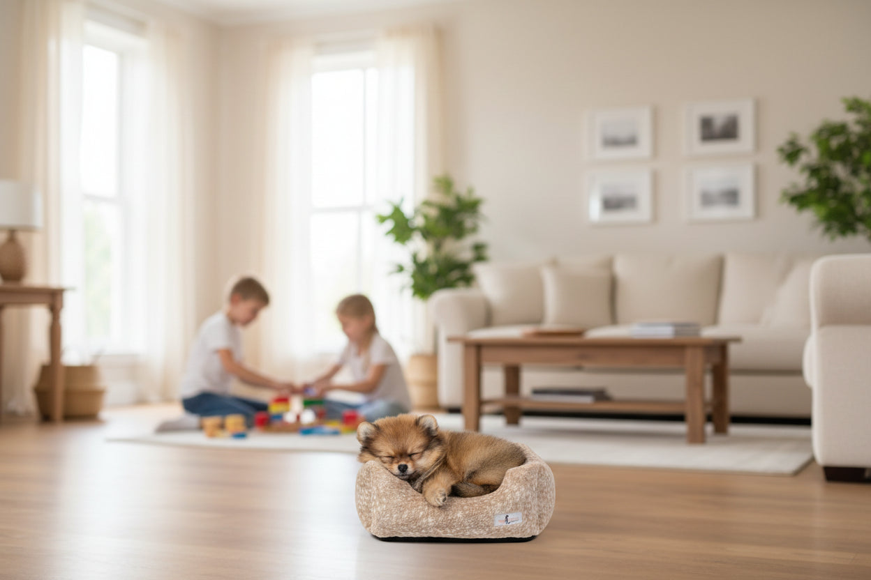 Relaxing Cashmere Dog Bed